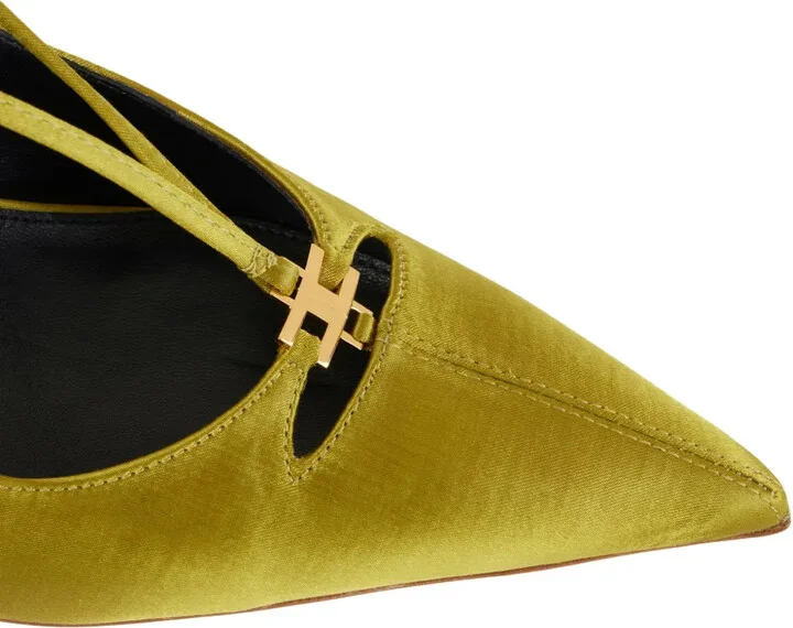 Satin Slingback Pumps - Image 4
