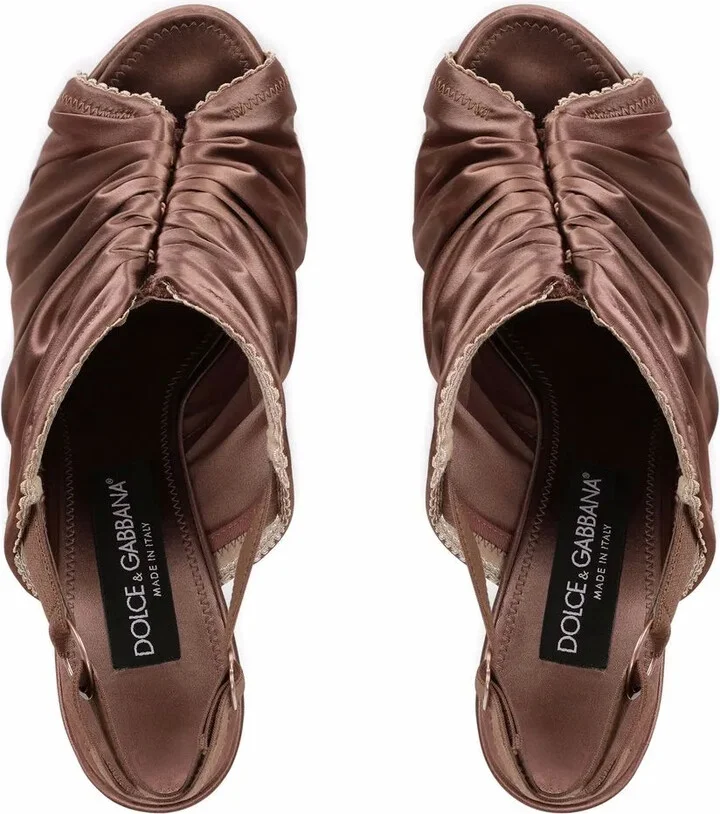 Satin Slingback Pumps - Image 4