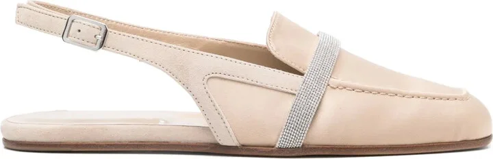 Satin Slingback Pumps