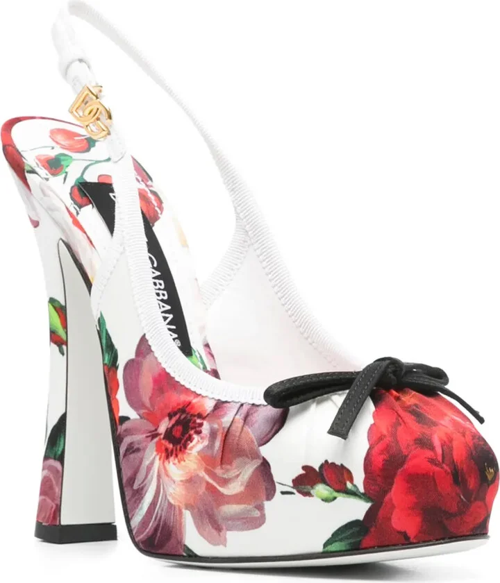 Satin Slingbacks Pumps - Image 2