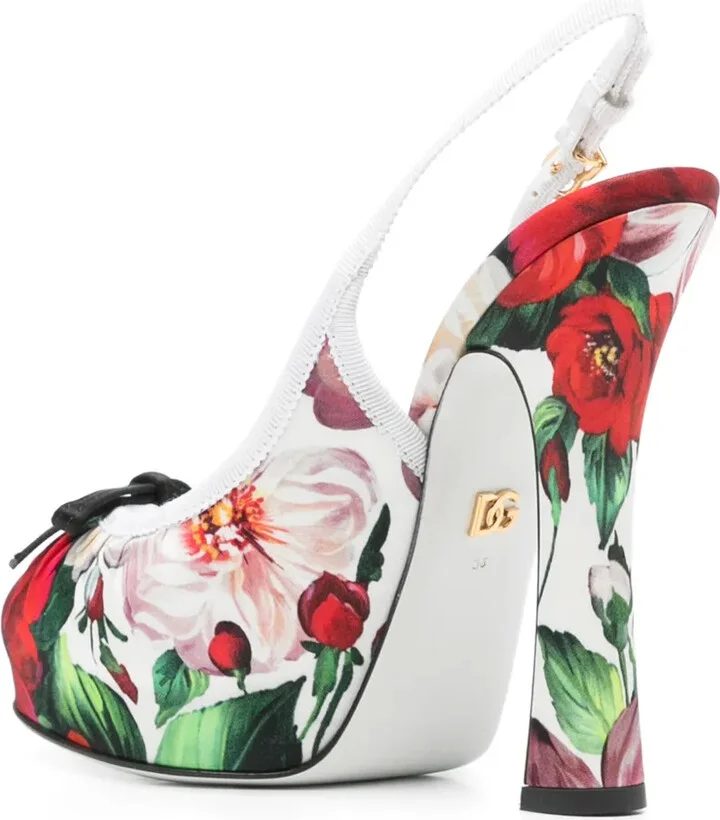 Satin Slingbacks Pumps - Image 3