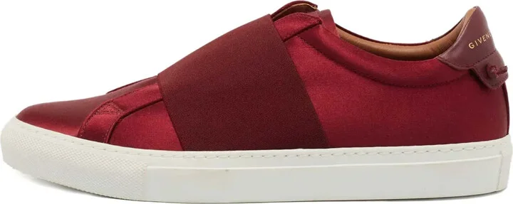 Satin Slip-On Sneakers