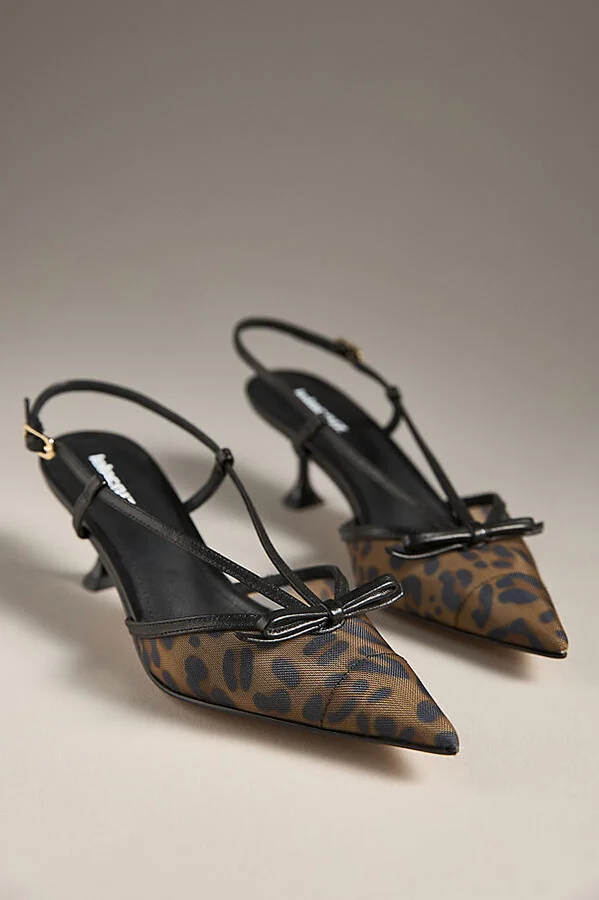 Satina Slingback Kitten Heels - Image 2