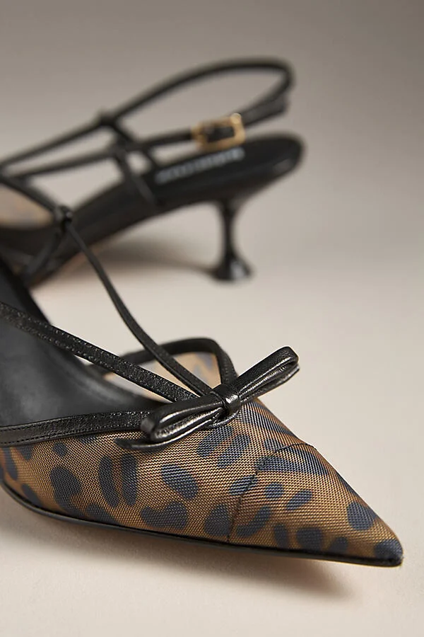 Satina Slingback Kitten Heels - Image 3