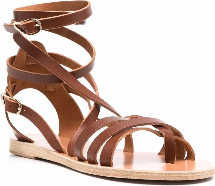Satira gladiator leather sandals - Image 2