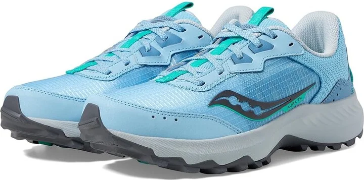 Saucony Aura TR Women's Shoes Breeze/Shado : 5 B - Medium