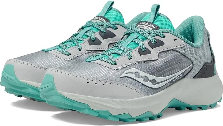 Saucony Aura TR Women's Shoes Concrete/Shadow : 5 B - Medium