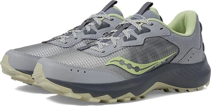 Saucony Aura TR Women's Shoes Flint/Fern : 5 B - Medium
