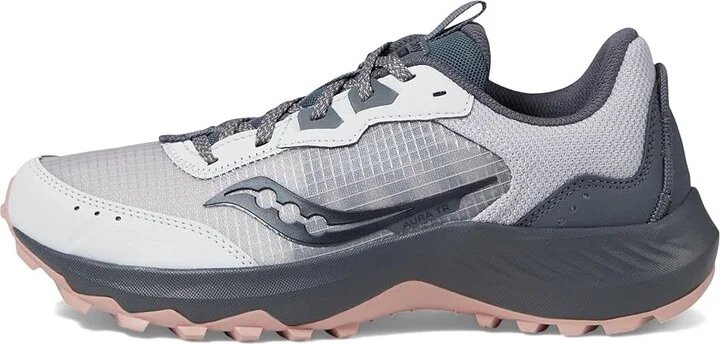 Saucony Aura TR Women's Shoes Fog/Lotus : 5 B - Medium - Image 5