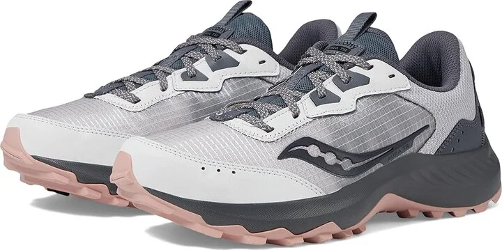 Saucony Aura TR Women's Shoes Fog/Lotus : 5 B - Medium
