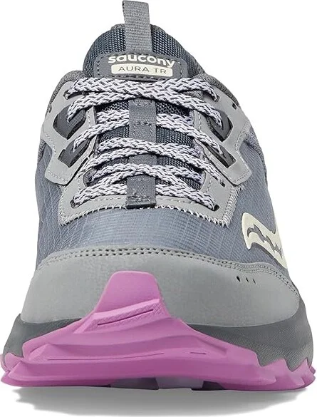 Saucony Aura TR Women's Shoes Fossil/Grape : 5 B - Medium - Image 3