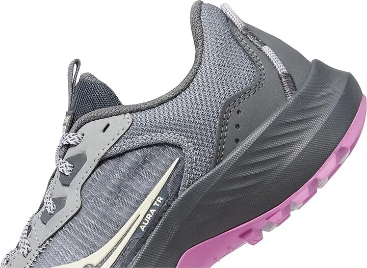 Saucony Aura TR Women's Shoes Fossil/Grape : 5 B - Medium - Image 4