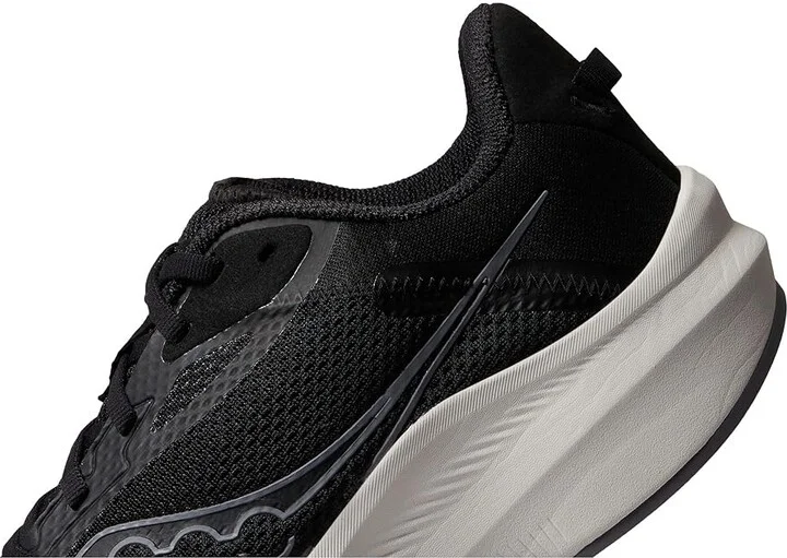 Saucony Axon 3 Men's Shoes Black/White : 7 D - Medium, Synthetic/Textile - Image 4