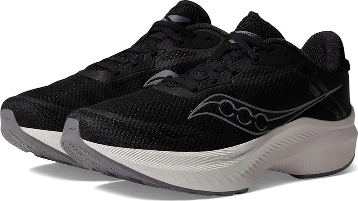 Saucony Axon 3 Men's Shoes Black/White : 7 D - Medium, Synthetic/Textile
