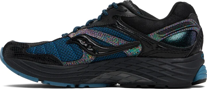 Saucony Black & Blue ProGrid Omni 9 Glowaconstrictor Sneakers - Image 3