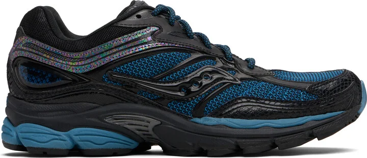Saucony Black & Blue ProGrid Omni 9 Glowaconstrictor Sneakers