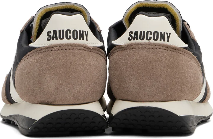 Saucony Black & Brown Trainer 80 Sneakers - Image 2