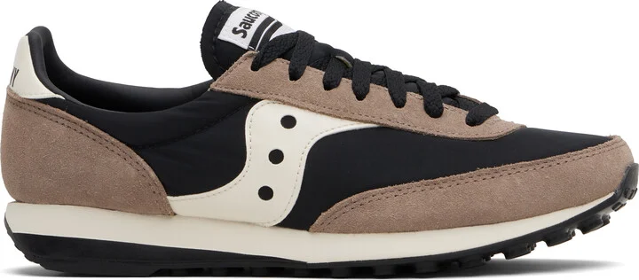 Saucony Black & Brown Trainer 80 Sneakers