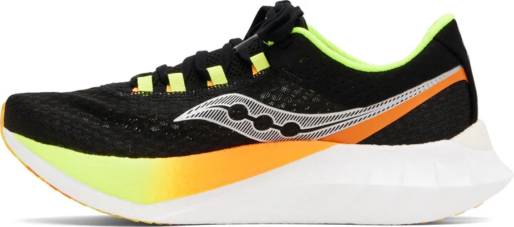 Saucony Black Endorphin Pro 4 Sneakers - Image 3