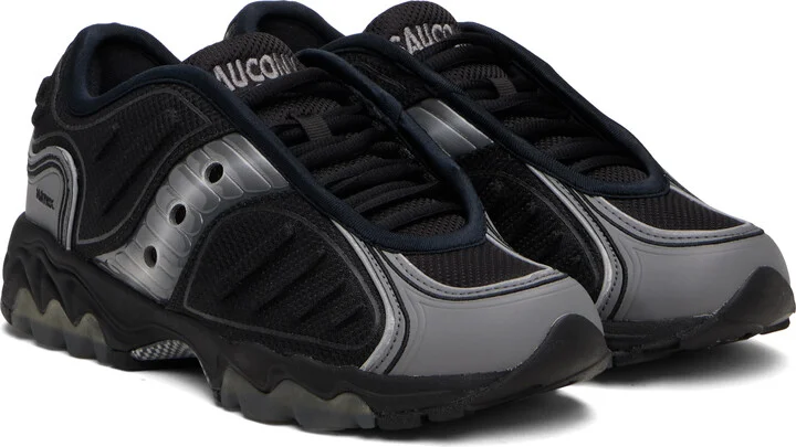 Saucony Black Matrix Sneakers - Image 4