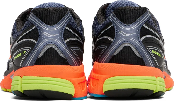 Saucony Black & Navy ProGrid Guide 7 Sneakers - Image 2