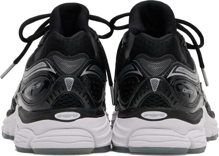 Saucony Black ProGrid Omni 9 Socktop Sneakers - Image 2