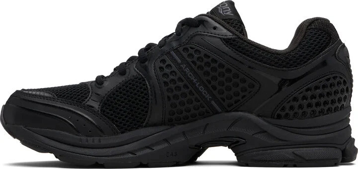 Saucony Black Progrid Triumph 4 Heritage Sneakers - Image 3