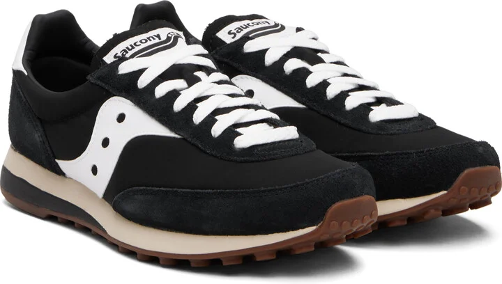 Saucony Black Trainer 80 Sneakers - Image 4