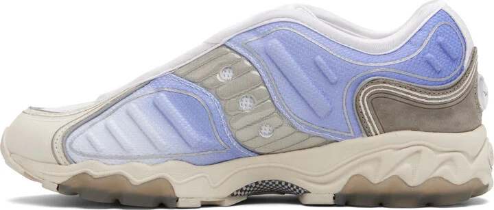 Saucony Blue & Gray Matrix Fade Sneakers - Image 3