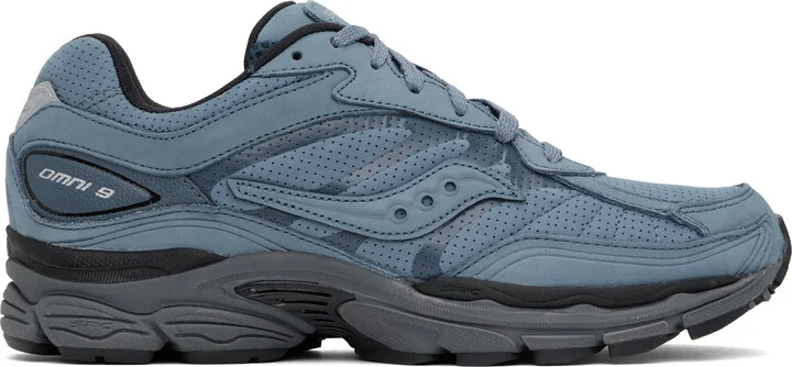 Saucony Blue ProGrid Omni 9 Reinvention Sneakers