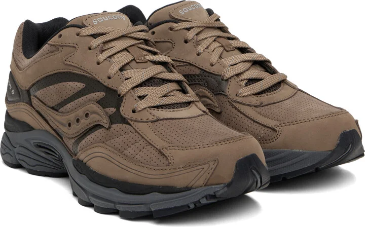 Saucony Brown ProGrid Omni 9 Reinvention Sneakers - Image 4