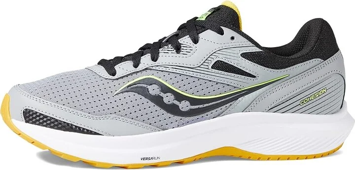 Saucony Cohesion 16 Men's Shoes Fossil/Sulphur : 10.5 D - Medium, Synthetic/Textile - Image 5