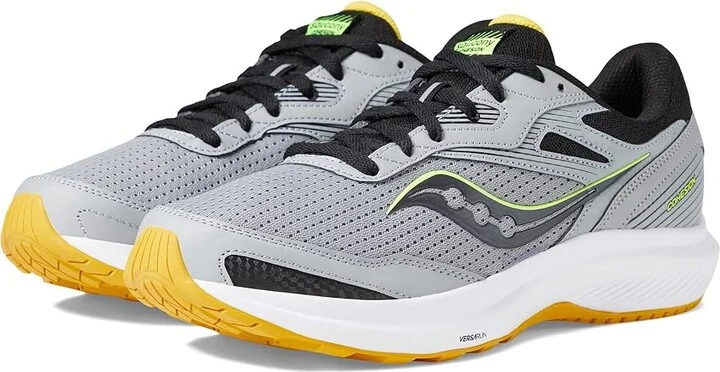 Saucony Cohesion 16 Men's Shoes Fossil/Sulphur : 10.5 D - Medium, Synthetic/Textile