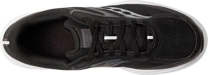 Saucony Cohesion 17 Men's Shoes Black/White 1 : 7 D - Medium, Synthetic - Image 2