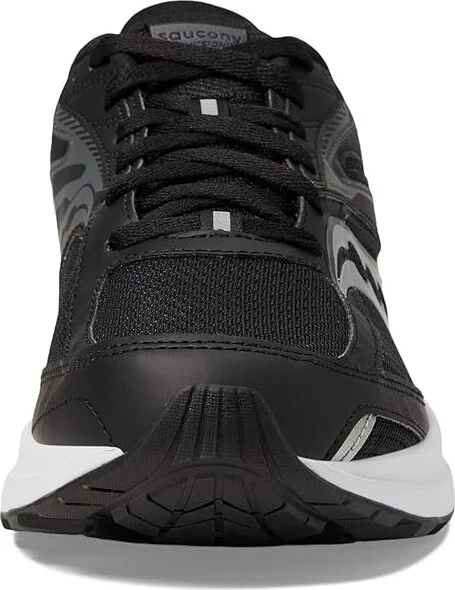 Saucony Cohesion 17 Men's Shoes Black/White 1 : 7 D - Medium, Synthetic - Image 3
