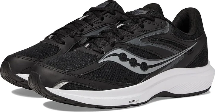 Saucony Cohesion 17 Men's Shoes Black/White 1 : 7 D - Medium, Synthetic