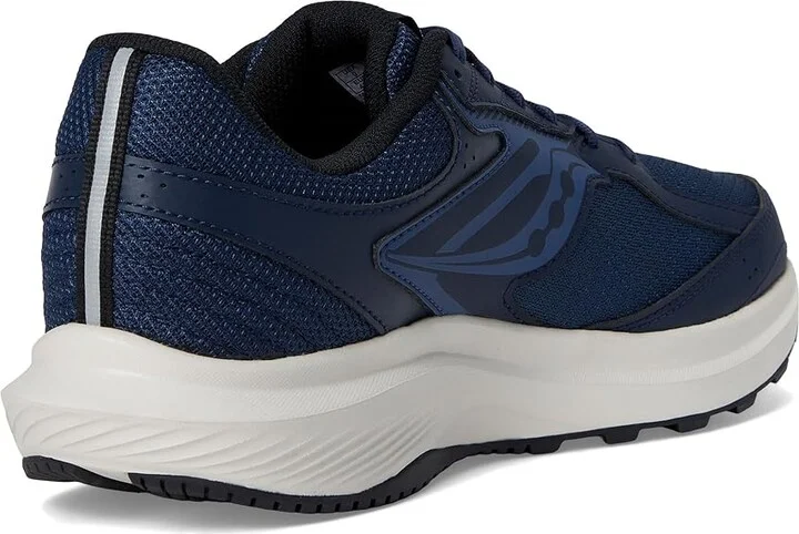 Saucony Cohesion 17 Men's Shoes Navy/White : 11.5 D - Medium, Synthetic - Image 4
