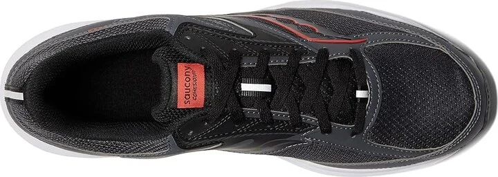 Saucony Cohesion 17 Men's Shoes Shadow/Black : 9.5 EE - Wide, Synthetic - Image 2