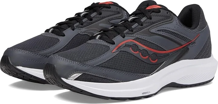 Saucony Cohesion 17 Men's Shoes Shadow/Black : 9.5 EE - Wide, Synthetic