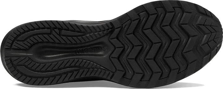 Saucony Cohesion 17 Men's Shoes Triple Black : 7.5 D - Medium, Synthetic - Image 3
