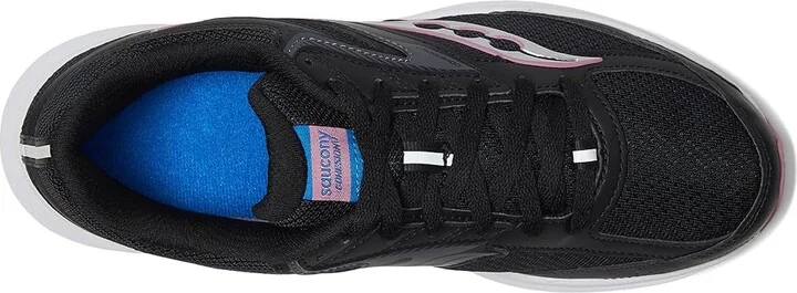 Saucony Cohesion 17 Women's Shoes Black/Orchid : 5 B - Medium, Synthetic - Image 2