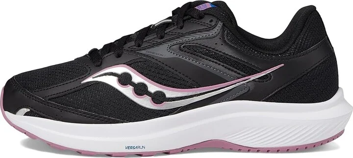 Saucony Cohesion 17 Women's Shoes Black/Orchid : 5 B - Medium, Synthetic - Image 5