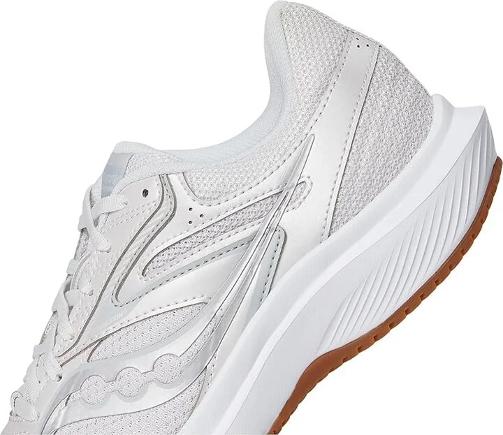 Saucony Cohesion 17 Women's Shoes Fog/Gum : 6.5 B - Medium, Synthetic - Image 7