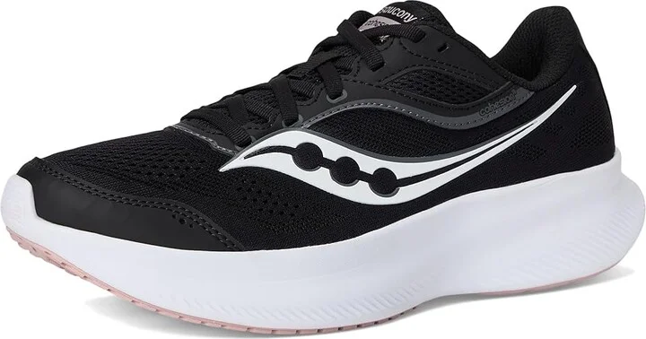 Saucony Cohesion 18 Women's Running Shoes Black/Cameo : 8.5 D - Wide, Leather - Image 5