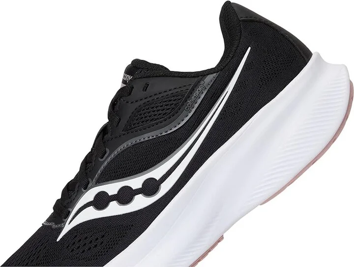 Saucony Cohesion 18 Women's Running Shoes Black/Cameo : 8.5 D - Wide, Leather - Image 7