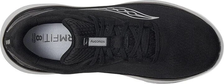 Saucony Echelon 10 Men's Running Shoes Black/Silver : 8.5 D - Medium, Leather/Synthetic - Image 2