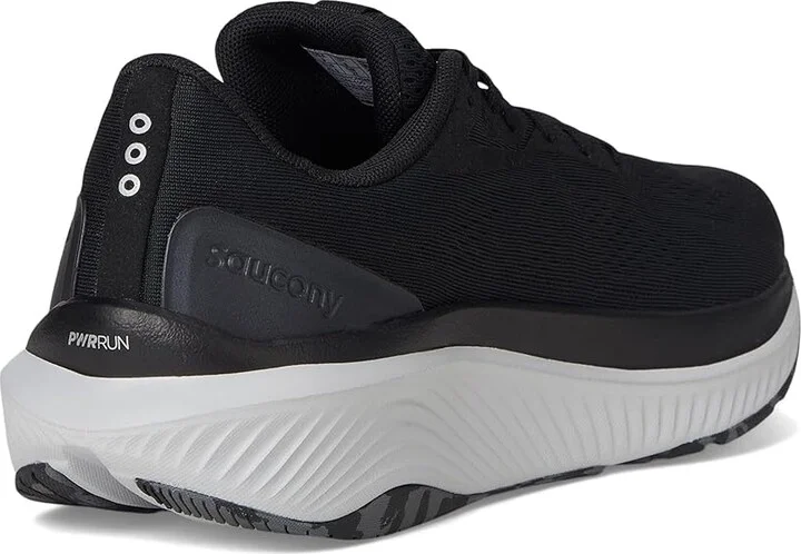 Saucony Echelon 10 Men's Running Shoes Black/Silver : 8.5 D - Medium, Leather/Synthetic - Image 4