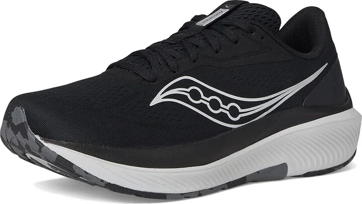 Saucony Echelon 10 Men's Running Shoes Black/Silver : 8.5 D - Medium, Leather/Synthetic - Image 5