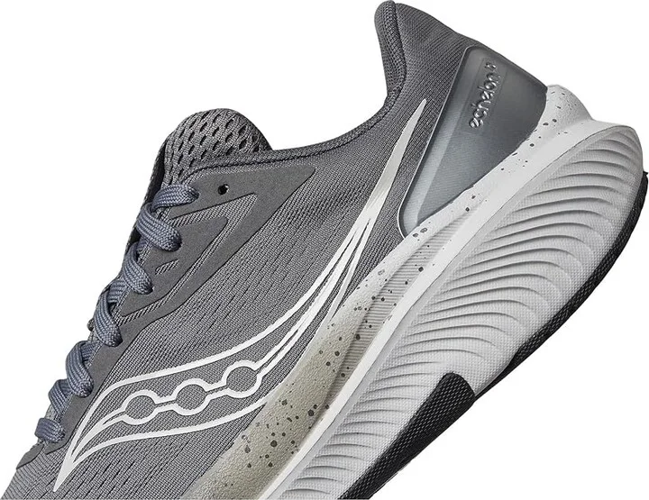 Saucony Echelon 10 Men's Running Shoes Carbon/Black : 9.5 D - Medium, Leather/Synthetic - Image 7
