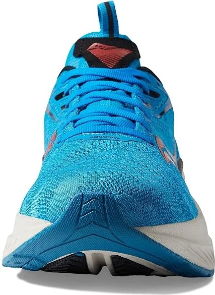 Saucony Echelon 9 Men's Shoes Ocean/Red Rock : 9.5 D - Medium, Synthetic/Textile - Image 3